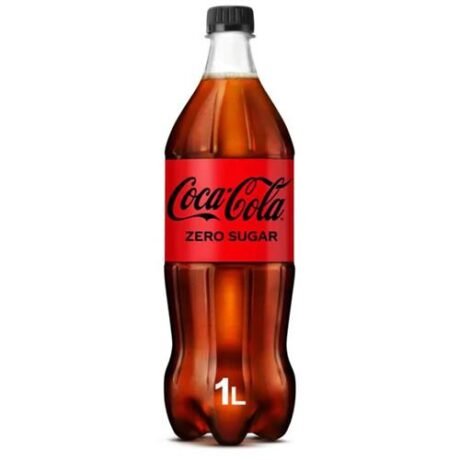 Coca Cola Zero 1L – PET Fles – Suikervrij
