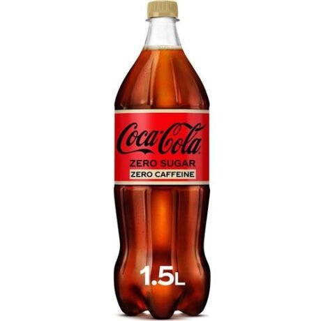 Coca Cola Zero Sugar Cafeïne Free 1,5L – PET Fles – Zonder Caffeïne – Zonder Suiker