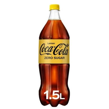 Coca Cola Zero Lemon 1,5L – PET Fles – Met Citroensmaak