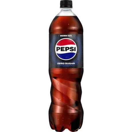Pepsi Zero Sugar 1,5L – Suikervrije verfrissende cola in PET-fles
